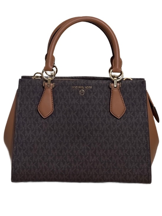 Michael Kors Handbags - Michael Kors Marilyn Med Brown and Tan Satchel